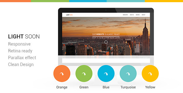 Light Soon Html Template