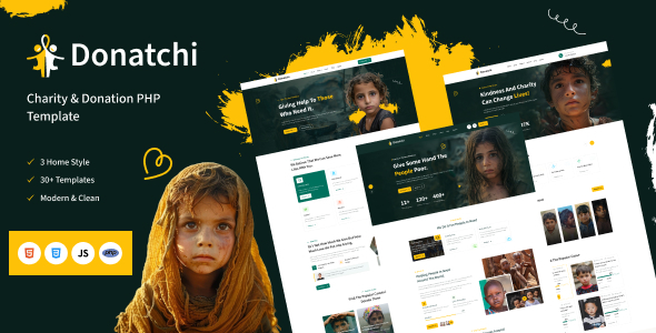 Donatchi - Charity & Donation PHP Template