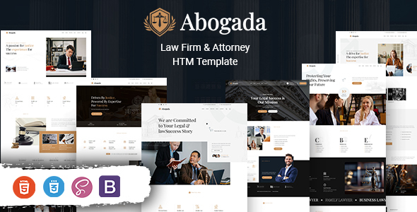 Abogada - Attorney Lawyer HTML Template