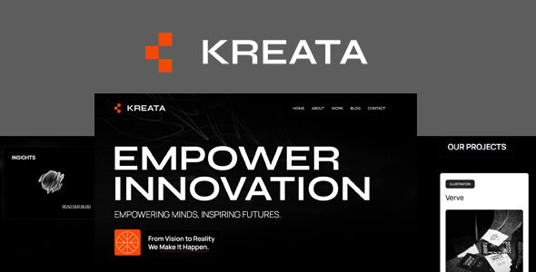 Kreata - Creative HTML Template