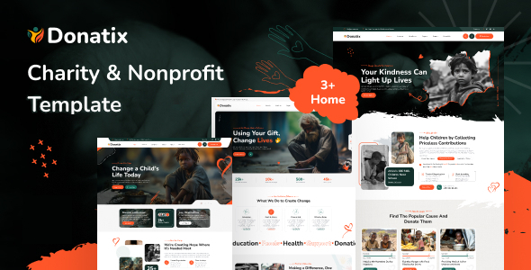 Donatix - Charity & Nonprofit PHP Template