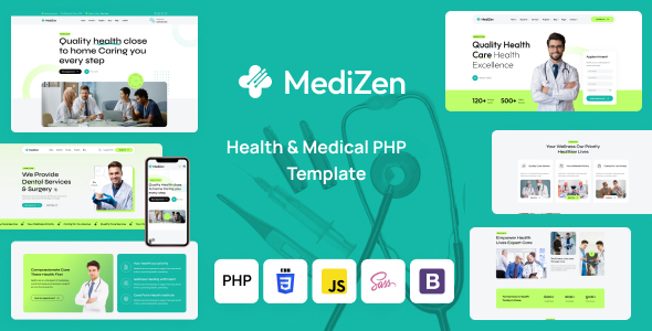 MediZen - Health & Medical PHP Template
