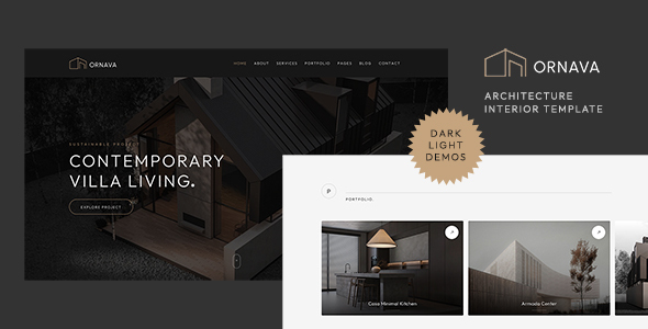Ornava - Architecture & Interior Template