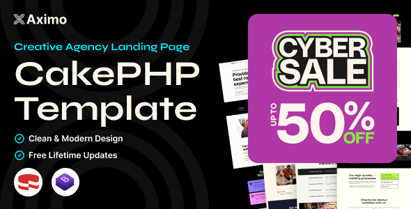 Aximo - CakePHP - Creative Agency Template