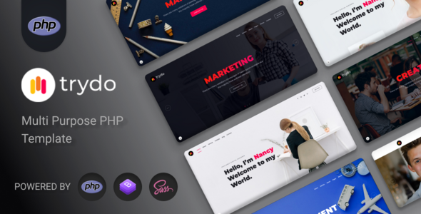 Trydo - Agency and Portfolio PHP Template
