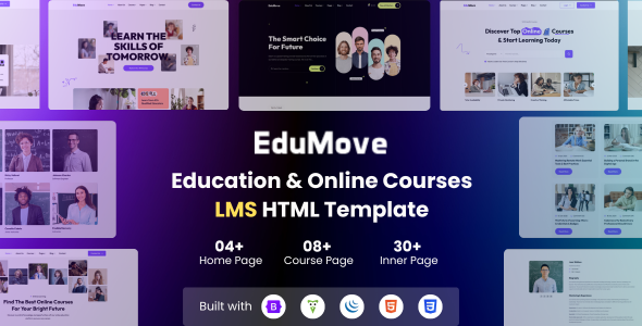 EduMove – Education & LMS HTML Template