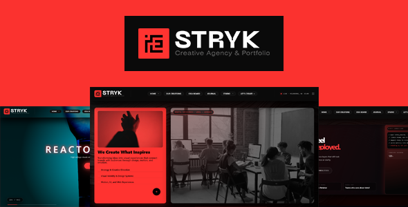 Stryk - Creative HTML Template