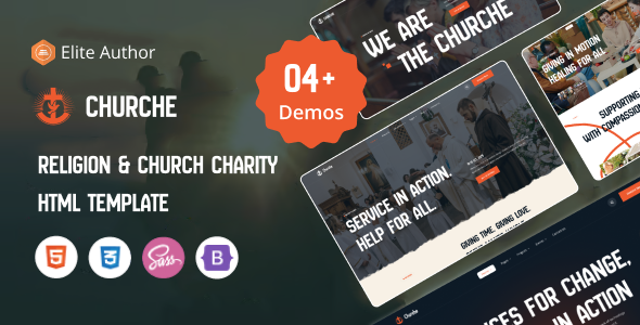 Churche - Church & Religion Charity HTML Template