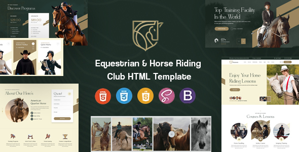 Hooves - Equestrian & Horse Riding Club HTML Template