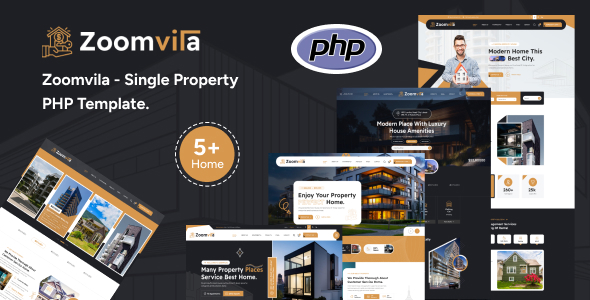 Zoomvilla – Single Property PHP Template