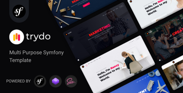 Trydo - Agency and Portfolio Symfony Template