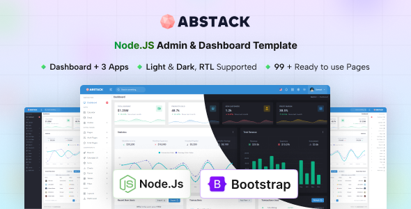Abstack - Node.js Admin & Dashboard Template