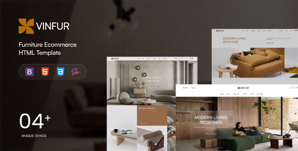 Vinfur | Furniture eCommerce HTML Template