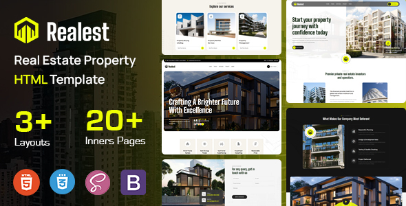 Realest - Real Estate HTML Template