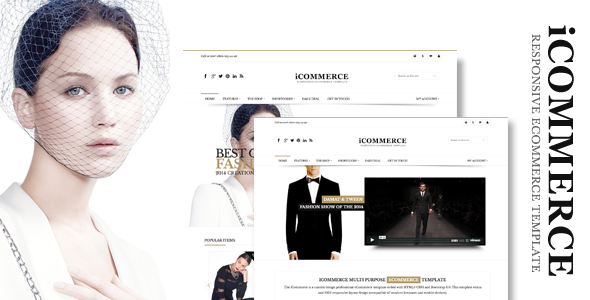 iCommerce - Retina Responsive Ecommerce HTML Template