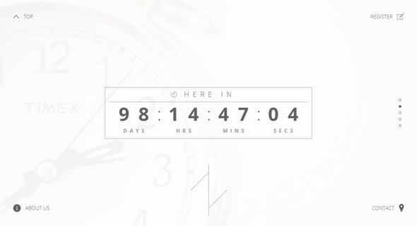 Rapide - Landing Page Coming Soon Template